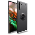 Pikkukuva 4 / 11: Samsung Galaxy Note10 - Praktiskt Skal Ringhållare AUTO FOCUS Svart/Blå