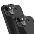 Pikkukuva 6 / 11: iPhone 15 Kameralinsskydd 2.5D HD-Clear 0,4mm Transparent