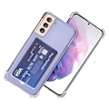 Pikkukuva 2 / 10: Samsung Galaxy S21 - Skal med Korthållare Transparent