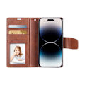 Miniatyrbilde 10 av 11: iPhone 15 Plus - Fodral med Praktiska Förvaringsmöjligheter Svart