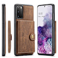 Miniatyrbillede 10 af 11: Samsung Galaxy S20 FE - Skal med Kortfack i Lyxig design Grön