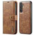 Miniatyrbillede 7 af 11: Samsung Galaxy S24 - 2-i-1 Plånboksfodral i Premium Läder Röd