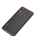 Miniatyrbillede 1 af 11: Effektfullt Skal av mjuk Silikon till Huawei P20 Lite Roséguld Roséguld