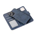 Pikkukuva 5 / 11: iPhone 15 Plus - Lompakkokotelo PU-nahasta, jossa 3 korttipaikkaa Red