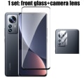 Pikkukuva 4 / 11: Xiaomi 12 Pro 1 Set 3D Sk�rmskydd + Kameralinsskydd Transparent