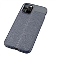 Miniatyrbild 1 av 11: iPhone 11 Pro - Skyddande Slittåligt TPU Skal Mörkblå
