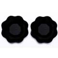 Miniatyrbild 5 av 11: Sj�lvh�ftande Nipple Cover Bekv�m Svart Svart