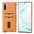 Miniatyrbilde 4 av 11: Samsung Galaxy Note10 - Praktiskt Skal med Kortfack (LEMAN) Havsgrön
