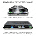 Miniatyrbillede 9 af 11: 2-PACK iPhone 13 Mini Skärmskydd Anti-Spy HD 0,3mm Svart