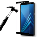 Miniatyrbillede 2 af 5: Samsung Galaxy A7 2018 3-PACK Sk�rmskydd 3D 9H HD-Clear ProGuard Svart Svart