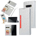 Miniatyrbillede 3 af 11: Samsung Galaxy S10 Plus - Stilrent Praktiskt Plånboksfodral Mörkblå