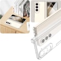 Miniatyrbilde 7 av 11: Skyddande TPU/PC Mobilskal för Samsung Galaxy Z Fold 5 Transparent