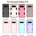 Miniatyrbillede 2 af 11: Samsung Galaxy S10 - Praktiskt Skyddande Skal RUGGED ROBOT Grå/Orange