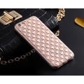 Pikkukuva 10 / 11: iPhone 6/6S  Elegant Crystalheart-skal från FLOVEME ORIGINAL Gold Guld