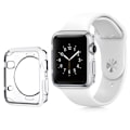 Pikkukuva 9 / 10: Apple Watch Series 1/2/3 Silikonskal Transparent/Genomskinlig 42mm