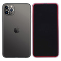 Pikkukuva 2 / 11: Skärmskydd 3D Aluminiumram iPhone 11 Pro Max 5-PACK Roséguld