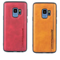 Miniatyrbilde 9 av 11: Samsung Galaxy S9 - Exklusivt Skal från Diaobaolee i Pu-Läder Ljusbrun