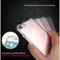 Miniatyrbild 8 av 11: Praktiskt Stilrent Silikonskal iPhone 7 Drop-proof Anti-crash Guld