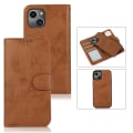 Miniatyrbilde 3 av 11: iPhone 15 - Lommebokfutteral Magnetisk Kortlomme i flere Farger Brown