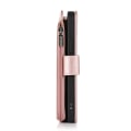Miniatyrbild 6 av 11: Fodral med Dragkedja, Flip-Fodral med Axelrem till iPhone 15ProMax Rosa guld