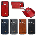 Miniatyrbilde 2 av 11: Huawei P30 Lite - Praktiskt Retro Skal med Kortfack Grå