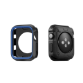 Miniatyrbilde 7 av 11: iWatch 4/5 - Stilrent Skyddande TPU Skal Svart/Grå 44mm