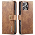 Miniatyrbillede 5 af 11: iPhone 15 Pro Max - Klassisk Design med Kortplatser & Kickstand Svart