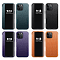 Miniatyrbild 5 av 11: iPhone 16 Pro Fodral - Elegant Design med Smart Fönster! Grön