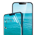 Pikkukuva 3 / 11: 2-PACK iPhone 14 Plus Skärmskydd Hydrogel HD 0,2mm Transparent