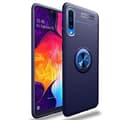 Samsung Galaxy A50 - Stilsäkert AUTO FOCUS Skal Ringhållare Blue Blå/Blå