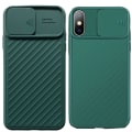 Miniatyrbild 8 av 11: iPhone XS Max - Stilrent Skal med Kamera Skydd Orange