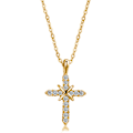 Pikkukuva 2 / 5: Exklusivt Kors Halsband Silver