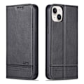 Pikkukuva 2 / 11: iPhone 15 plus - Plånboksfodral 3-kortfack i Läder Dark brown