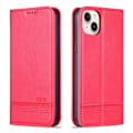 Pikkukuva 1 / 11: iPhone 15 plus - Plånboksfodral 3-kortfack i Läder Red