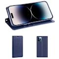 Miniatyrbillede 3 af 11: iPhone 15 Pro - Smidigt Smart HANMAN Plånboksfodral Svart