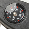 Miniatyrbillede 7 af 11: Multifunktionell 4-1 Nyckelring Kompass Termometer Svart