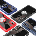 Miniatyrbillede 2 af 11: Samsung Galaxy A40 - Praktiskt Skal med Ringhållare (LEMAN) Svart/Svart