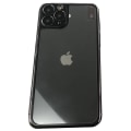 Pikkukuva 1 / 11: i11 Pro Max Skärmskydd Baksida Aluminium + Titanlegerings metall Svart