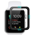 Miniatyrbillede 1 af 11: 3D Full Glue Skærmbeskyttelse til iWatch 4/5 40mm og 44mm Svart 40mm