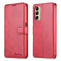 Miniatyrbilde 1 av 11: Luxury Leather Wallet case for Samsung galaxy A14 5G Röd