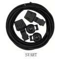 Pikkukuva 11 / 11: Joustavat Kengännauhat (Sisältää Kiristysnauhat) Pituus: 100cm Mörkgrå