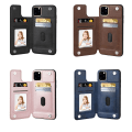 Miniatyrbillede 2 af 11: iPhone 11 Pro Max - Exklusivt Skal med Kortfack (HANMAN) Roséguld