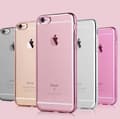 iPhone 6/6S - Stilrent Silikonskal från LEMAN Silver/Grå