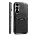 Miniatyrbillede 5 af 11: Samsung Galaxy S24 Plus - Skal med Kortfack & Premiumdesign Mörkbrun