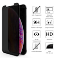 Miniatyrbillede 2 af 11: iPhone XS Max Anti-Spy Skärmskydd 9H Screen-Fit Svart