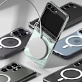 Pikkukuva 8 / 11: Samsung Galaxy Z Flip 6 - Genomskinligt Skyddande Mag-Safe skal