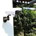 Miniatyrbillede 4 af 8: Solcells Utomhusbelyning Rörelsesensor Vit