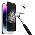 Miniatyrbillede 2 af 11: iPhone 16 - Skärmskydd 2.5D Black Spy