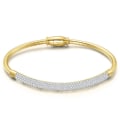 Miniatyrbillede 1 af 8: Exklusivt Stilrent H�llbart Dam Armband Guld