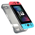 Miniatyrbild 2 av 11: Skyddande TPU Skal för Nintendo Switch Svart